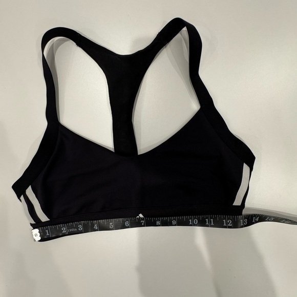 Adidas Race Back Sports Bra Size M Black - Picture 4 of 4